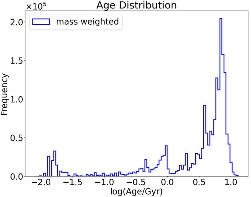Age distribution